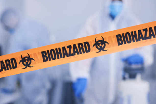 Professional Biohazard Cleanup technician working in Republican City, NE